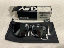 Oakley Frogskins Covert Matte Black Sunglasses - Black Iridium - VERY NICE