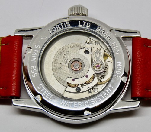 FORTIS Flieger pilot watch 620.20.46 automatic ETA 2824-2 25 jewels - Picture 6 of 11