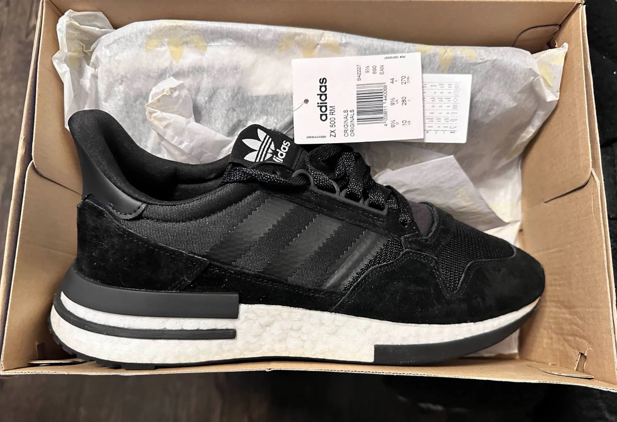 adidas ZX 500 RM Core Black for Sale | Authenticity Guaranteed | eBay