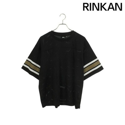シャツ STUSSY Surfman MeshFootballJersey M size Stussy Surfman Mesh Football Jersey Black Men's - FW23 - US