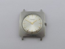 Universal Geneve Square 28216-2 Watch S/S 17j Cal 820 as Found Needs Serviced