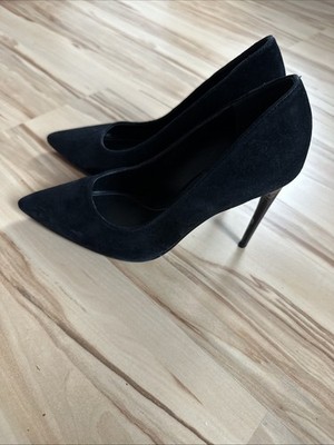 Kendall& Kylie High Heels Pumps Stilettoabsatz Schwarz Wildleder, Gr. 7 1/2