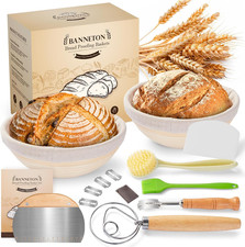 Banneton Bread Proofing Basket - Sourdough Starter Kit Banneton Sourdough Proofi