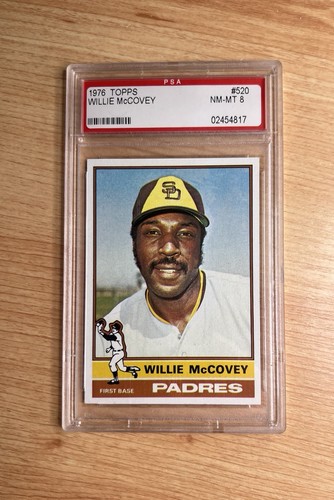 1976 Topps Willie McCovey #520 card