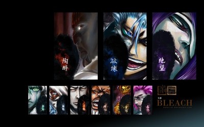 Anime bleach espada zommari rureaux nnoitra gilga Custom Gaming Mat Desk