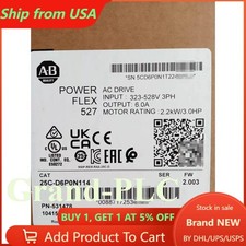 Allen Bradley 25C-D6P0N114 Brand DHL Express shipping US Free Tax