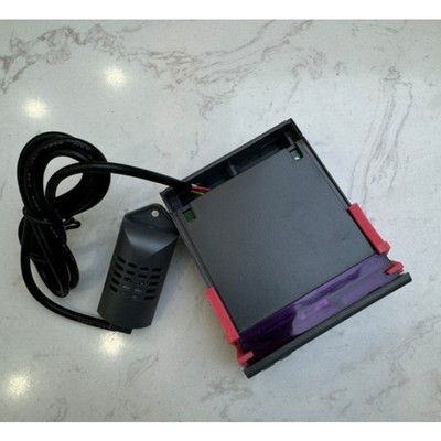 STC-3028 Dual LCD Digital Thermostat Temperature Humidity Controller AC110-220V
