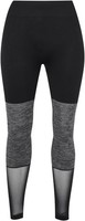 M Life Damen Leggings Fitnesshose Hose High Rise, Schwarz, S