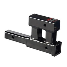 HiTow Dual Hitch Receiver Extension Adapter Trailer Towing Extender (GTW 4,000 