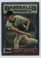 1993 Topps Finest Baseball's Finest Kevin Brown #134 0ha3