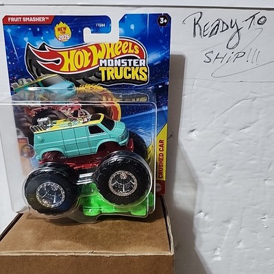 Hot Wheels Monster Trucks Fruit Smasher Unpainted Manufacturer Error Ultra Rare