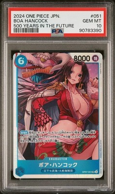 Graded 2024 One Piece OP07 JP Boa Hancock #051 500 Years the
