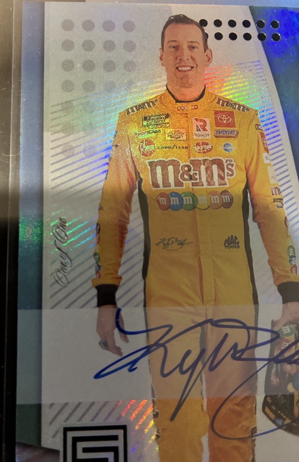 Panini 2020 Chronicles NASCAR Kyle Busch Autograph Signed Racing ONE OF ONE ! view 4