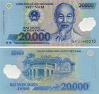 Vietnam 20000 dong 2021 Polymer UNC (P120)