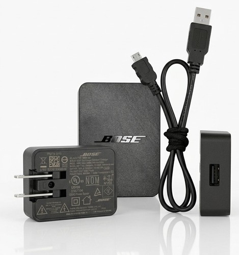 Genuine Bose Wall Charger Adapter F5V-1.6C-1U-US Micro USB Cable SoundLink OE2