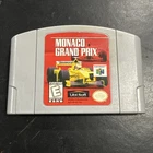 Monaco Grand Prix 1998 Authentic Tested N64 Nintendo Cart Clean