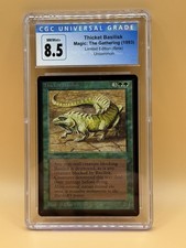 Thicket Basilisk – 1993 MTG Beta – CGC 8.5 NM/Mint+ – Vintage Magic