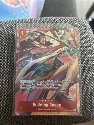 OP09-008 Building Snake V2 Alternative Art - One Piece TCG ENG