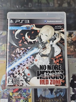 PS3 No More Heroes Red Zone Edition Japan PlayStation 3 Complete Game Import