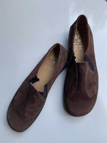 Bär Halbschuhe Braun Zehenfreiheit Leder 42 Zum Schlüpfen