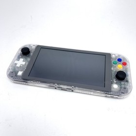 Nintendo Switch Lite Custom Clear Shell 128gb Hall Effect Joysticks New Sreen