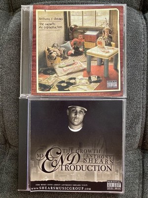 Anthony J Shears- The Growth My Entroduction CD's- Demo and Official-Seattle Rap