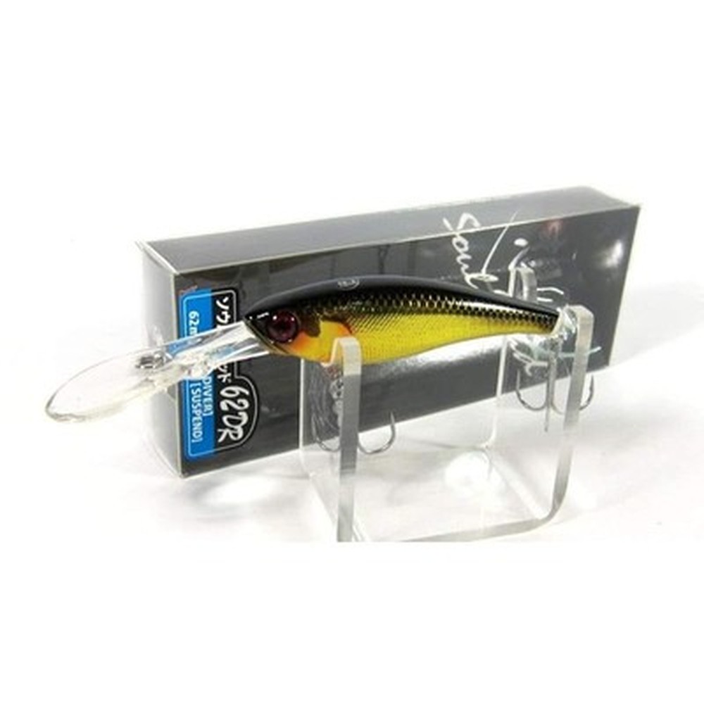 Jackall SOUL SHAD 62DR SP Suspend Minnow HL Golden crocodile (Gold Black) New