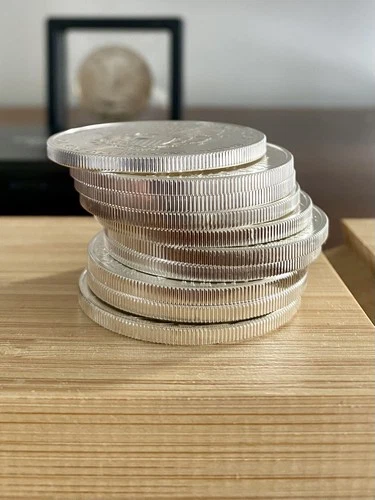 10 X American Eagle Silver Liberty 1oz 2014 Bullion Coins 0.999
