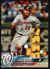 2018 Topps Baseball #28 - Jayson Werth - Washington Nationals  (3882)