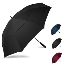 Golf Umbrella Windproof 54" Large Umbrellas For Rain Heavy Duty - Automatic