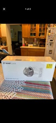 Level Lock Smart Lock, Keyless Entry, Smartphone Access, Bluetooth Enabled,