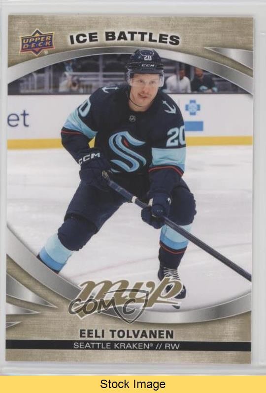 2023-24 Upper Deck MVP Gold Ice Battles Eeli Tolvanen #174 READ 18wu
