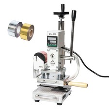 ZONEPACK Hot Foil Stamping Machine ZS-110 upgrade version, black