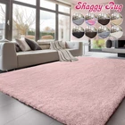 Non Slip Shaggy Rugs Ultra Soft Fluffy Floor Mats Carpet for Living Room Bedroom