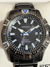 Seiko Solar Diver's Watch SNE281 Unisex 200m Water Resistant Used