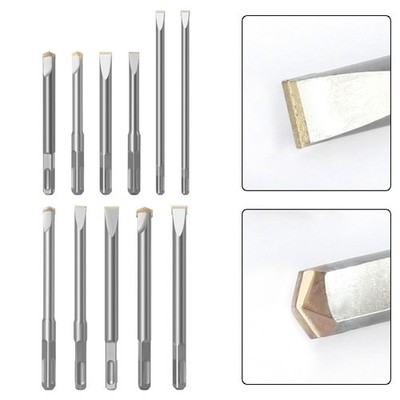 3 teiliges Set Flach- und Spitzmeißel zum Wand- und Betonbohren