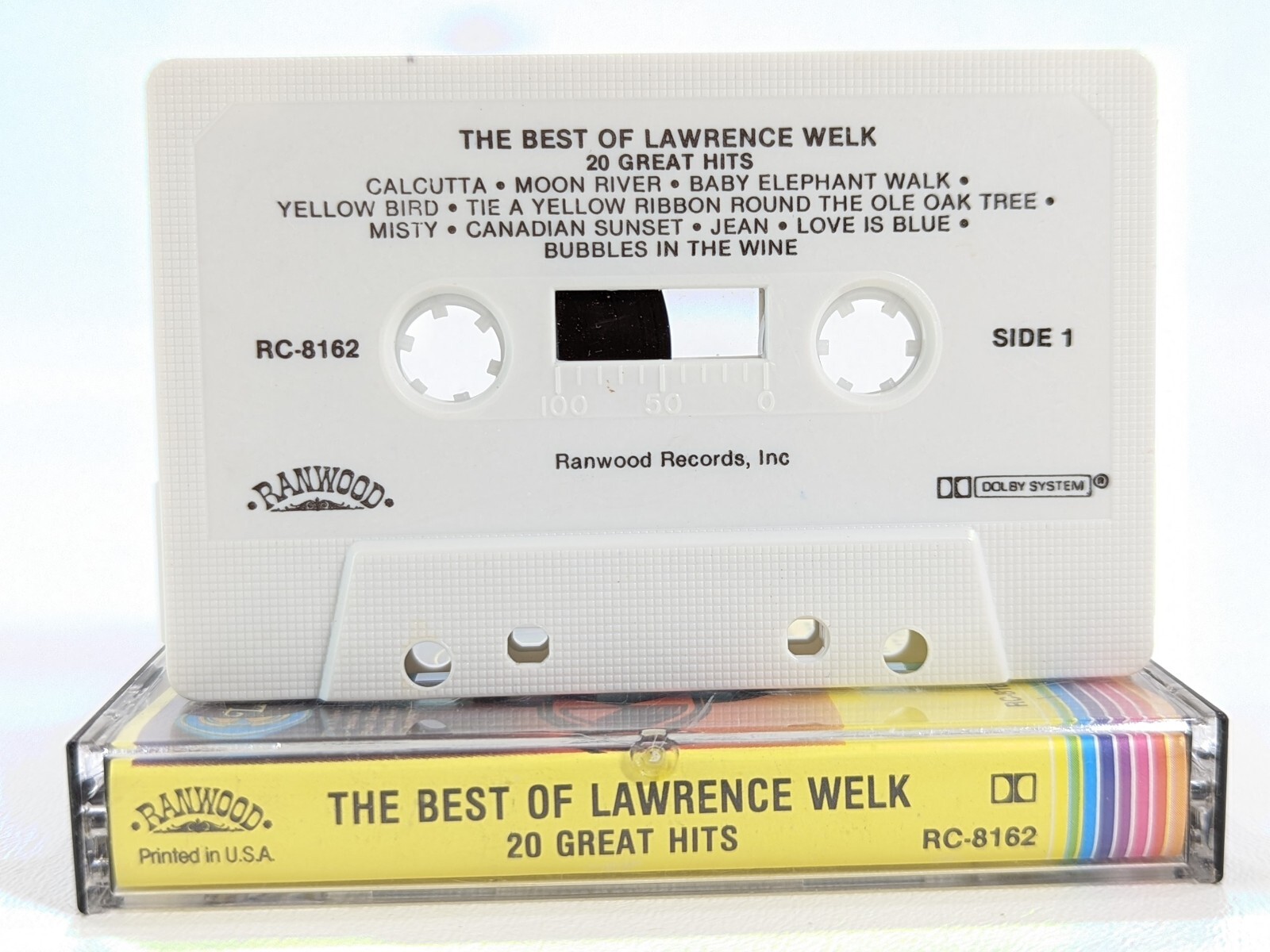 Merry christmas from lawrence welk cassette tape