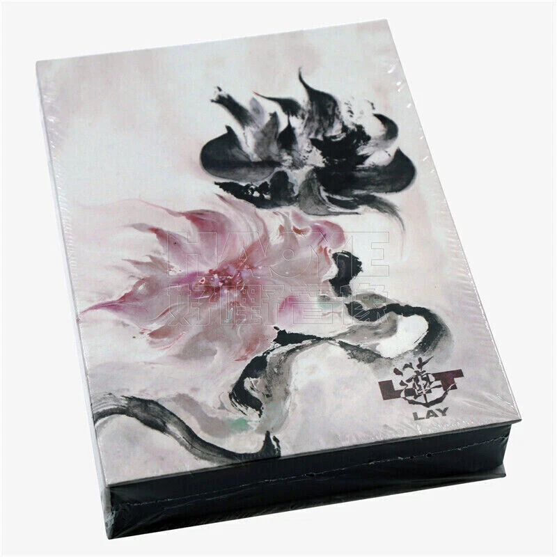 Official New LAY Zhang Yixing 张艺兴 莲 CD Music Album +Lyrics+Scene Paper Boxed Foto 4 de 4