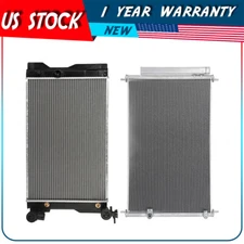Radiator and AC Condenser Kit For Toyota For Corolla For Matrix 2009-2013 2014