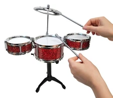 Desktop Drum Set Fun Music Kit For Making Cool Beats and Songs.