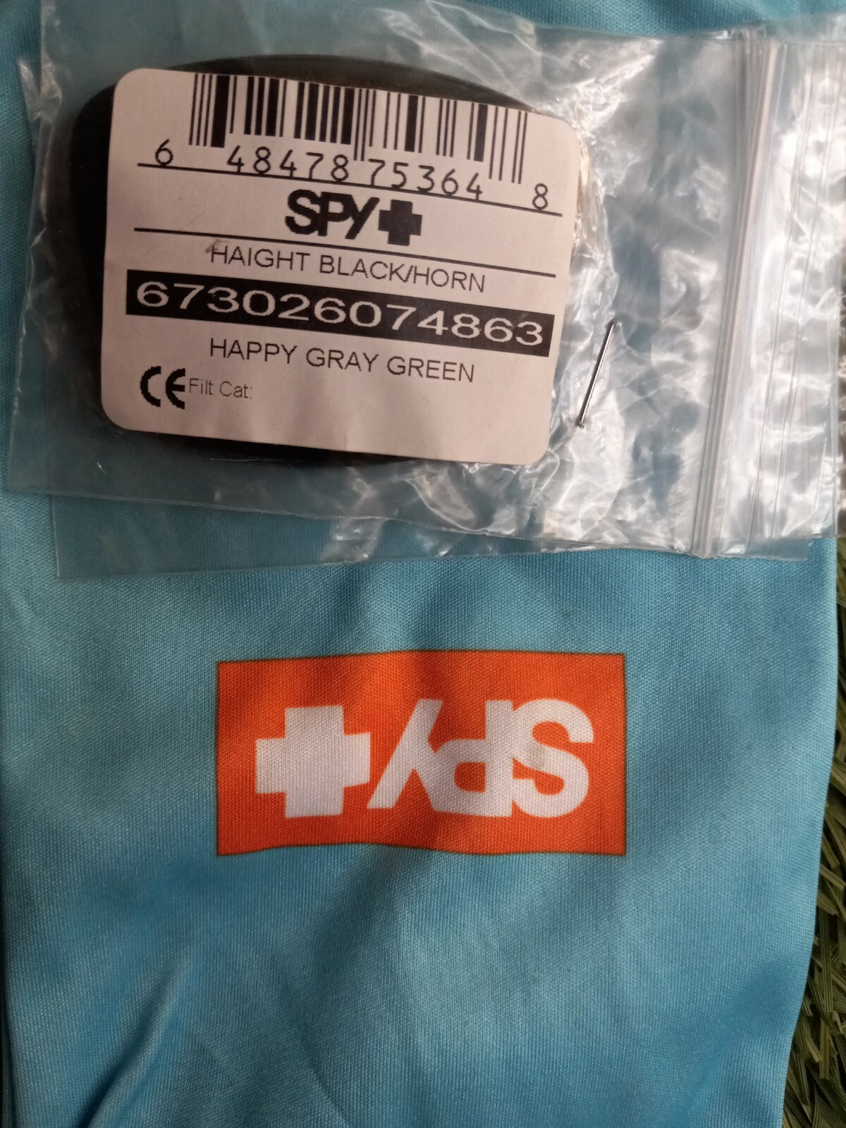 OEM authentic New Spy+Sunglasses Haight Replacement Lens Happy Gray