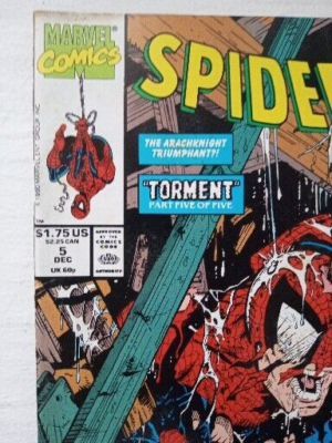 Spider-Man, #5, Marvel Comics, 1990, Torment, Part 5, Todd