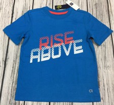 Gap Boys X-Small 4-5 Rise Above Basketball T-Shirt Blue Shirt. Nwt