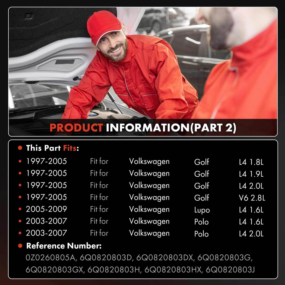 交流电压缩机带6槽滑轮适用于大众高尔夫Polo座椅Ibiza Cordoba — 第 3/4 张图片