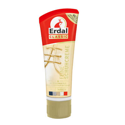 Erdal Classic Fine Shoe Cream Brown Black All Colors Tube With Conditioning Oils