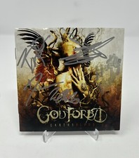 God Forbid Autographed Signed Full Band Earths Blood CD Booklet JSA