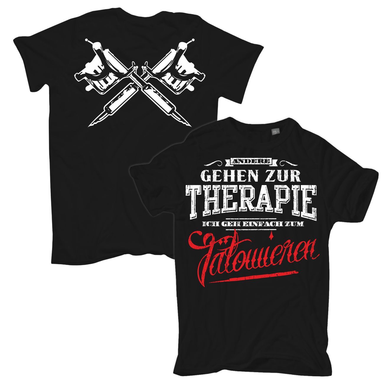 ALTRA T shirt Altri vanno in terapia VADO A TATUARMI tatuaggi studio S 10XL