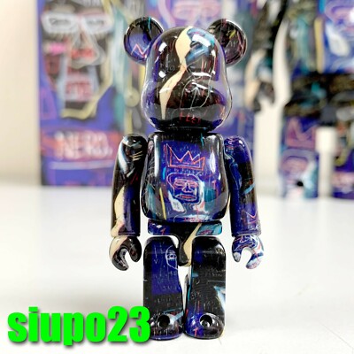 Medicom 400% + 100% Bearbrck ~ Jean-Michel Basquiat 07 Be@r brick