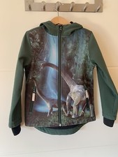 Scout Jacke Softshelljacke Dino Dinosaurier Blouson mit Kapuze Größe: 104/110