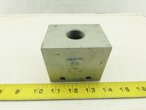 Festo SE-3/4 3/4" NPT Quick Exhaust Valve 0.5-10 Bar 7.3-145 PSI